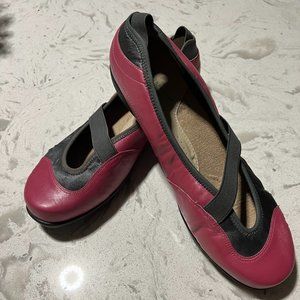 ROS Hommerson Size 10 1/2 Pink and Grey Flat